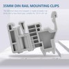 Pack of 50 35 mm DIN Rail Terminal DIN Rail