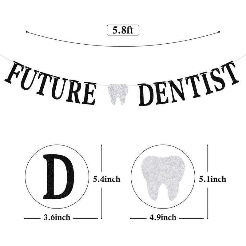 Future Dentist Banner, Congrats RDH, Holy Molar You Did It,
