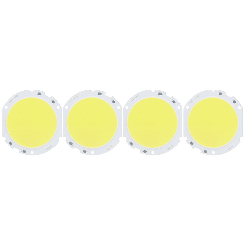 4PCS 75mm Round COB Lamp Bead High Power LED Chip
