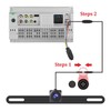 AHD Reversing Camera Compatible with YZKONG Radios, Night Vision Waterprof