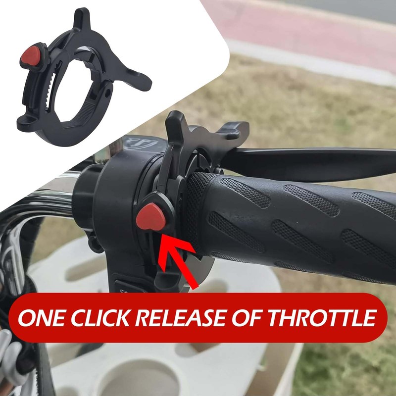 Ferianl Motorcycle Cruise Control Assist, Throttle Lock, Throttle Mounted Motorcycle