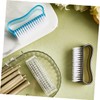 Healvian 6pcs Nail Brush for Finger Nail Cleaning Design Material