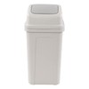 Eagrye cubeta de basura de plástico de 1.8 galone, cubeta