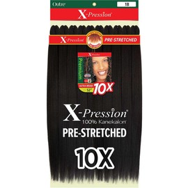 Outre X-Pression Braid - Pre Stretched Braid 52" 10X (MEDIUM BROWN 4)