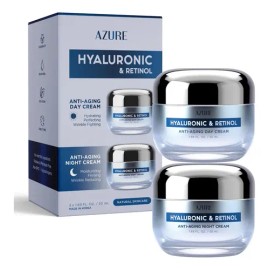 Azure Cosmetics Crema Facial Pack 2 Ácido Hialurónico y Retinol Todo Tipo de Piel                                                                     
