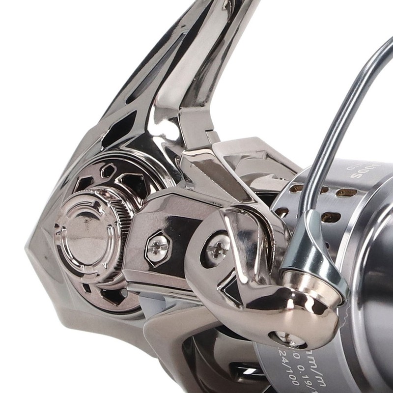 5.2:1 Fishing Reel Long Casting Metal Spinning Reels Chamfer Outlet