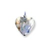 Nobile Glassware Birth Gem Glass Heart - April