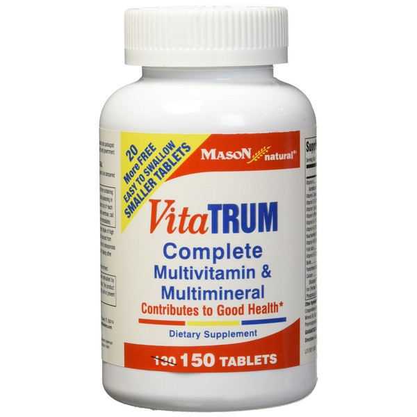 Mason Vitamins Mason Vitatrum Complete Multivitamin & Multimineral Tablets