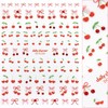 Daily Charme Valentine Bejeweled Nail Art Sticker Coquette Cherry