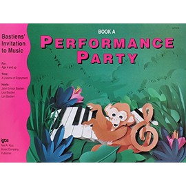 WP278 - Bastien Invitation To Music Performance Party Book A