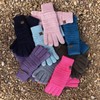 CC Fleece-Lined Touchscreen Gloves - Color: Ivory