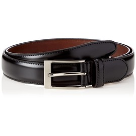Prairie Ginza NB14920 Cordovan Business Belt, Men's, Black