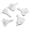 Mini Funnel 5-Pack for Lab Bottles, Sand Art, Perfume, Spice,