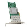 PCI E X4 Gigabit Ethernet Network Card I350AM4 Chipset Quad