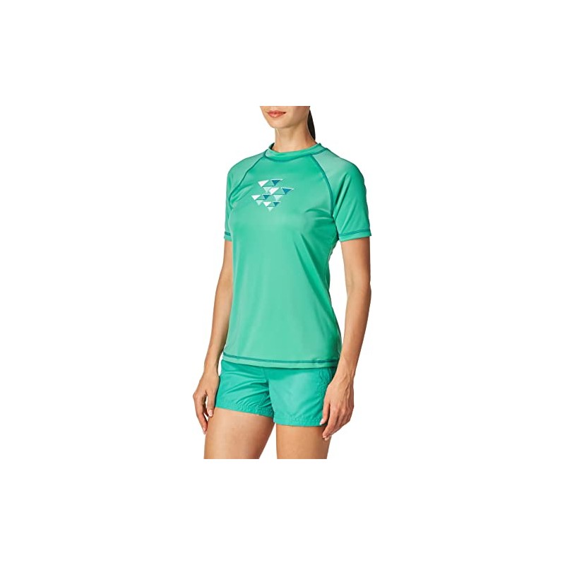 Kanu Surf Women's Marina UPF 50+ Short Sleeved Active Rashguard