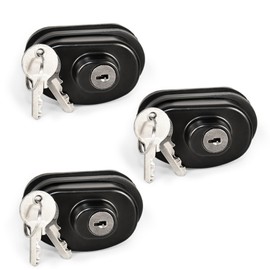 Guard Dog Security Trigger Lock, Gun Lock with Key, Adjustable Ratchet Mechanism, Easy-to-Attach Gun Locks with Protective Rubber Pads for Pistols, Rifles, & Shotguns (Black 3 Pack)