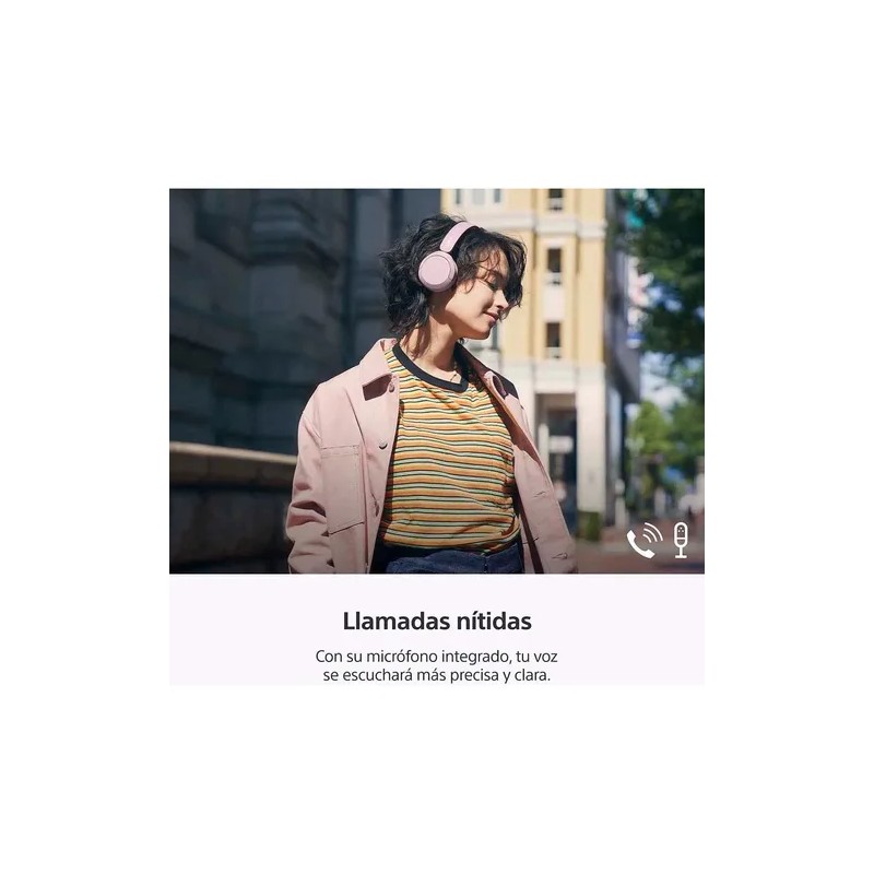 Audífonos Inalámbricos Sony Wh-ch520 Color Rosa