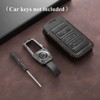 sevElvesin Genuine Leather Key fob Cover Compatible with Land Rover