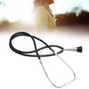 Fetal Stethoscope Monitoring Aluminum Alloy Soft Fetal Heart Stethoscope Black