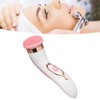 Electronic Facial Brush Reduce Fatigue Silicone Head Jadestone Roller Massaging