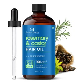 Aceite Capilar Botanic Hearth Rosemary Castor, 118 Ml