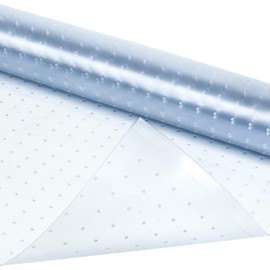Carpet Protector Heavy Duty Clear Plastic Floor Mat Guard Protector Sheet Home Office Hallway Kitchen Runner Clear Vinyl (4FT Long X 27" Width)