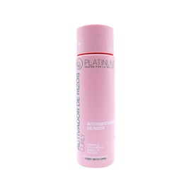 Platinum Activador de Rizos 240g Ideal para cabello ondulado, rizado y afro, hidratación profunda, definición duradera y control de frizz sin sensació