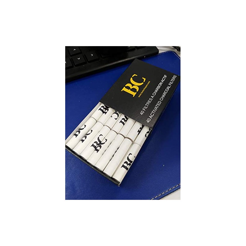 Bub Choquin BC 9mm Charcoal Filter, 40 Count BC-F-9/40