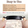 Wadoy Draw Shave Knife - 10 in Curved DrawKnife, Curved