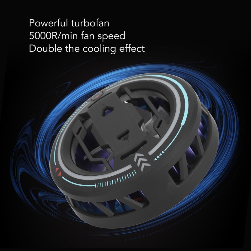 Cell Phone Cooling Fan 3 Speeds Magnetic Semiconductor Mobile Phone