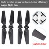 2 pairs Foldable Carbon Fiber Propellers Blades Drone Quadcopter Accessory