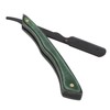 Foldable Beard Blade Holder Stainless Steel Composite Wood Beard Knife