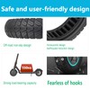 70/60-7.5 Off-Road Solid Scooter Tires : 11 Inch Tubeless Replacement