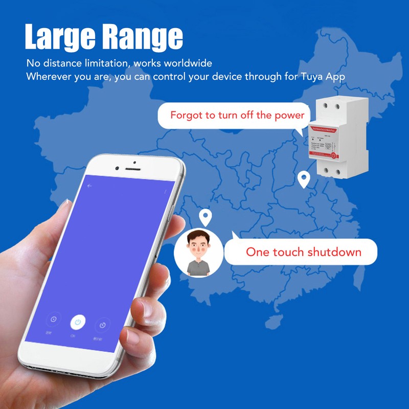 Smart Remote Switch Large Range Multi Person Sharing Home Timer