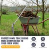 Lasnten 6 Pcs Manure Fork Head Bulk 18 Tines Pitch
