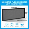 4 PCSMagnetic Vent Covers-7"x11" Magnetic Air Vent Screen Mesh for