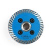 HOMESOM 75mm Diamond Cutting Blade with Removable FIange 5/8-11 Cutting