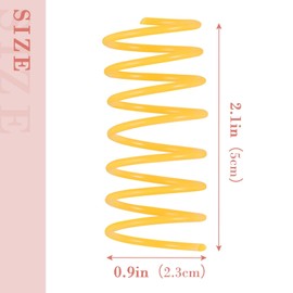 20Pcs Cat Spring Toys Cat Creative Toys Plastic Cat Toy Cat Creative Toys Colorful Spring Cat Toy suitable for Pet Kill Time and Keep Fit Kitten Swatting Biting Hunting Toys