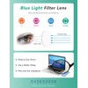 Eyekepper 12 pack Blue Light Blocking Reading Glasses Square Computer