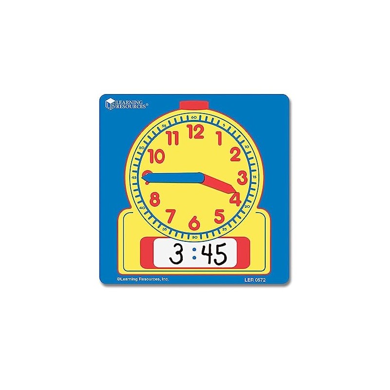 Learning Resources Write and Wipe Student Clocks - Help Kids