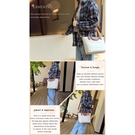 YUHAKORU Nylon Crossbody Bags for Women Shoulder Purse Waterproof With Strap