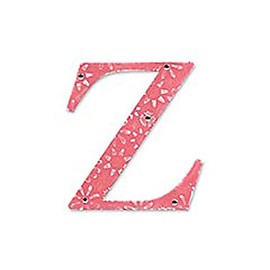 Sizzix Bigz Alphabet Uppercase Die Sassy Serif Letter "Z" by E.L. Smith