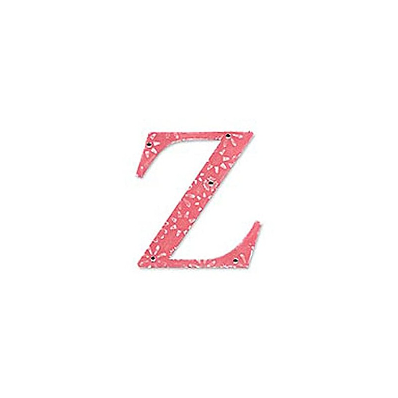 Sizzix Bigz Alphabet Uppercase Die Sassy Serif Letter "Z" by