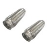 Heavy Duty Double Braided Stainless Steel Exhaust Flex Pipe with