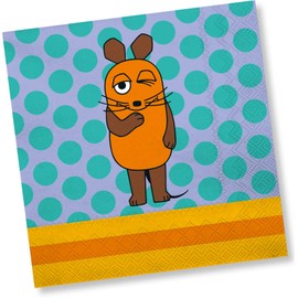 DH-Konzept The Mouse Napkins Pack of 20 // Children's Birthday Parties with the Mouse