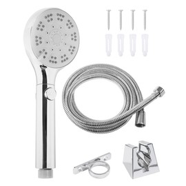 SCUARI RV Shower Head with Hose,Camper Shower Head,Car Accessories High Pressure 7 Mode RV Shower Head Replacement with Handheld On Off Switch,Fit for Most RVs,Camper,Travel Trailer,Motorhome,Boat