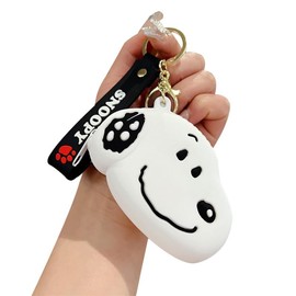 Snoopy Key Holder, Snoopy Coin Purse, Coin Case, Wallet, Men's, Women's, Super Cute, Accessories, Miscellaneous Goods, Popular, Presentation, white