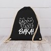 Shirtracer - Gym Bag Backpack - Anime Gifts - Baka!
