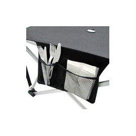 Folding Fabric Picnic Table Side Camping and Beach Beverage Stand