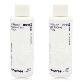 Innisfree Blueberry Rebalancing Lotion 130ml + 130ml / 이니스프리 블루베리 리밸런싱 로션 130ml + 130ml